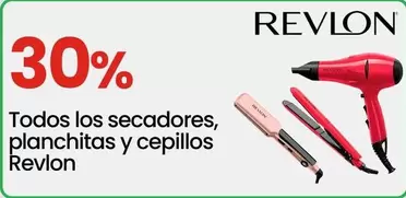 Revlon - Todos los secadores, planchitas y cepillos