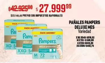 Pampers - DELUXE MES