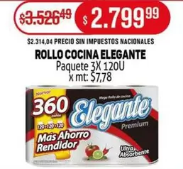 Elegante - ROLLO COCINA ELEGANTE