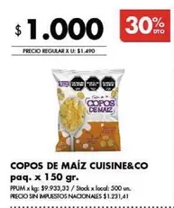 X$ - COPOS DE MAÍZ
