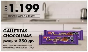 X$ - CHOCOLINAS