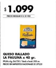 La paulina - QUESO RALLADO