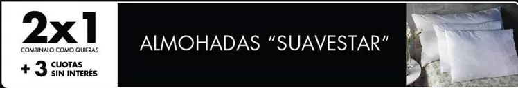 Suavestar - ALMOHADAS "SUAVESTAR"