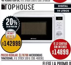 Coto - MICROONDAS THM200MB