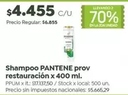 Pantene - prov restauración