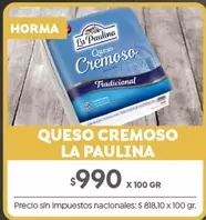 La paulina - QUESO CREMOSO