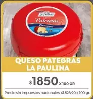 La paulina - PATEGRAS