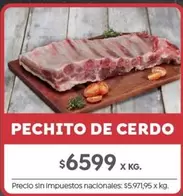 X$ - PECHITO DE CERDO
