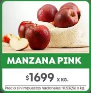 X$ - MANZANA PINK