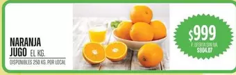 NARANJA JUGO