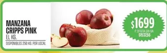 MANZANA CRIPPS PINK