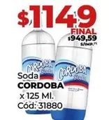 Córdoba - Soda CORDOBA