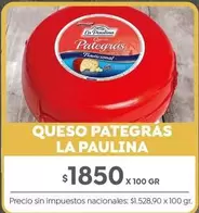 La paulina - QUESO PATEGRAS