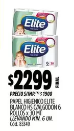 Elite - PAPEL HIGIENICO