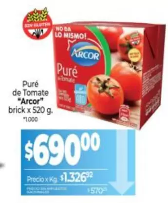 Arcor - Puré de Tomate
