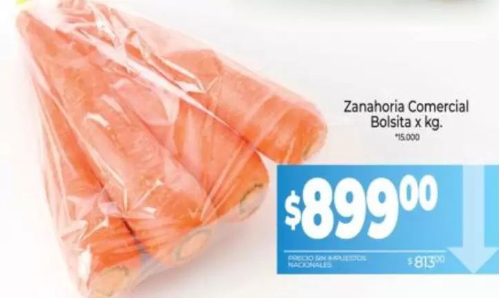 X$ - Zanahoria Comercial