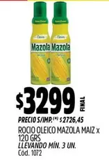 Mazola - ROCIO OLEICO MAIZ