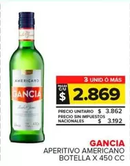 Gancia - Aperitivo Americano