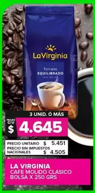 La Virginia - Cafe Molido Clasico