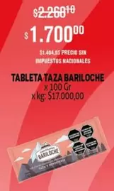 Bariloche - TAZA BARILOCHE