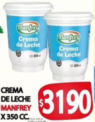 Manfrey - CREMA DE LECHE