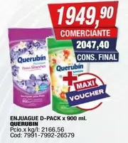 Querubin - ENJUAGUE D-PACK