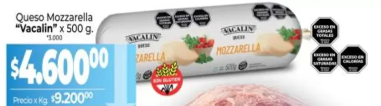 Vacalin - Mozzarella