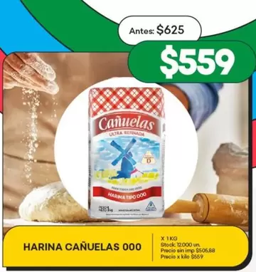 cañuelas - HARINA 000