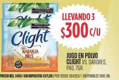 Clight - JUGO EN POLVO