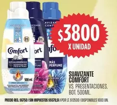 Comfort - SUAVIZANTE COMFORT