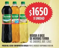 Terma - BEBIDA A BASE DE HIERBAS TERMA