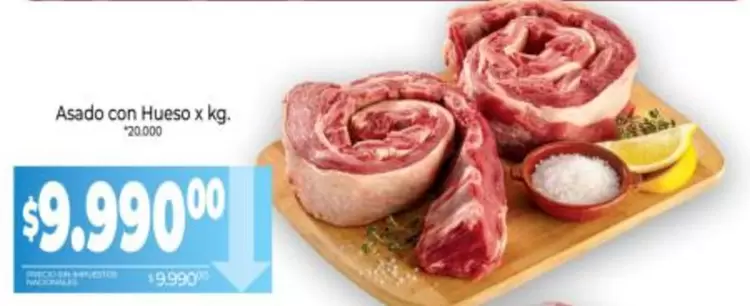 X$ - Asado con Hueso x kg