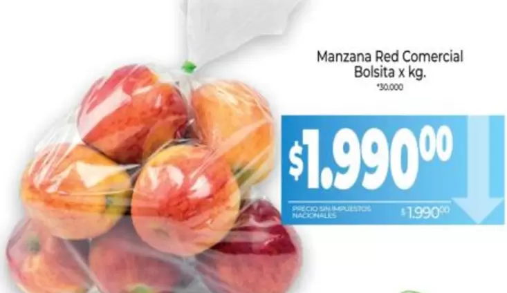 X$ - Manzana Red Comercial