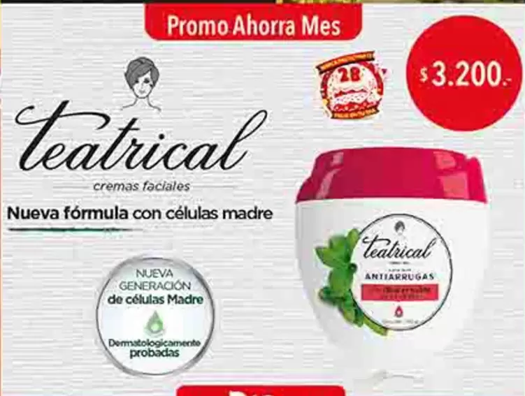 Teatrical - Cremas Faciales