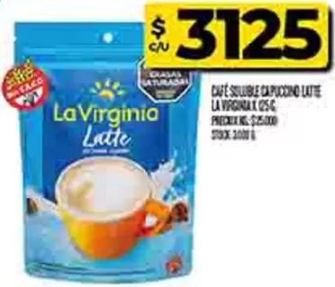 La Virginia - CAFE SOLUBLE CAPUCCINO LATE