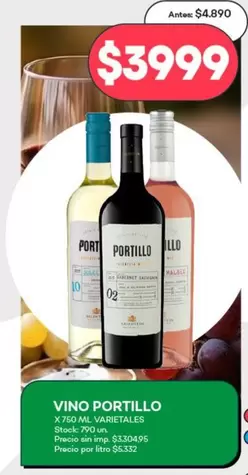 Portillo - VINO PORTILLO