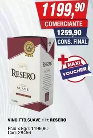 Resero - VINO TTO.SUAVE 1 It