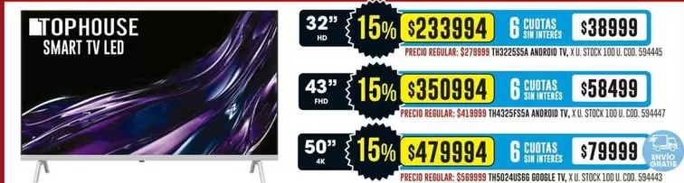 32 - SMART TV LED