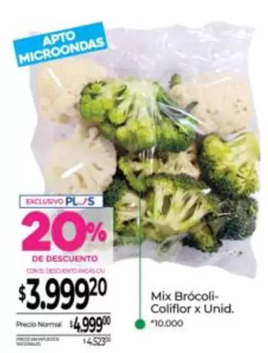 X$ - Mix Brócoli- Coliflor x Unid.