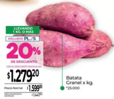 X$ - Batata Granel