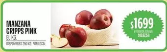 MANZANA CRIPPS PINK