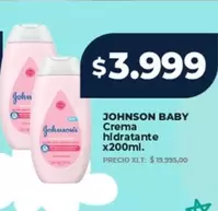 Johnson's - Crema hidratante