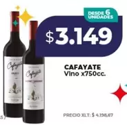 Cafayate - Vino