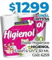 Higienol - Papel Higiénico