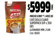 Nescafé - DOLCA SUAVE SUPERPACK