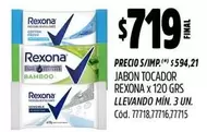 Rexona - JABON TOCADOR