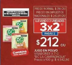 BC - JUGO EN POLVO
