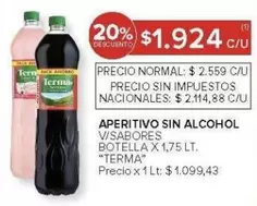 Terma - APERITIVO SIN ALCOHOL
