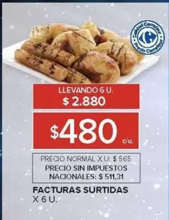 X$ - FACTURAS SURTIDAS
