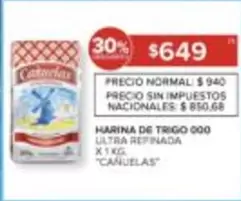 Ultra - HARINA DE TRIGO 000 ULTRA REFINADA